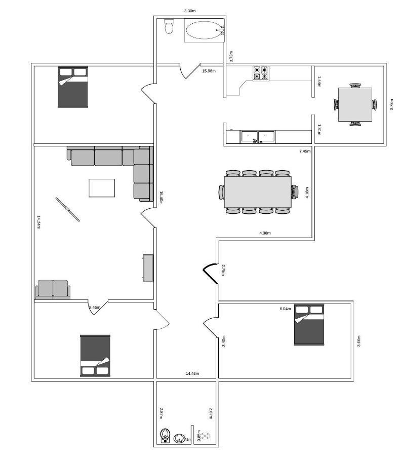 Moderen And Sleek 3Br With Bath By The Lakes And Metro Копенхаген Екстериор снимка